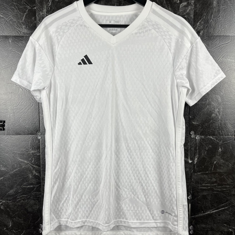 Adidas Men's White Aeroready Shirt Medium